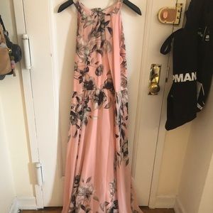 Eliza J Halter Pink Dress